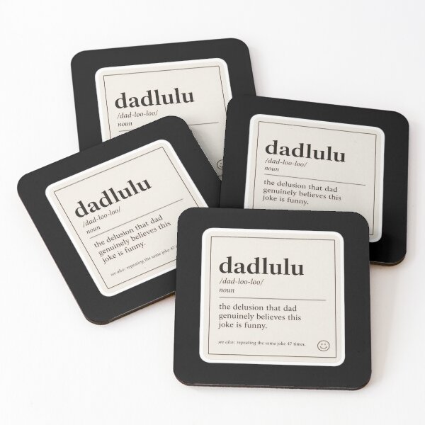 Item preview, Dadlulu Definition Funny Dad Joke Slang Dictionary Sticker designed and sold by FestivityFinds.