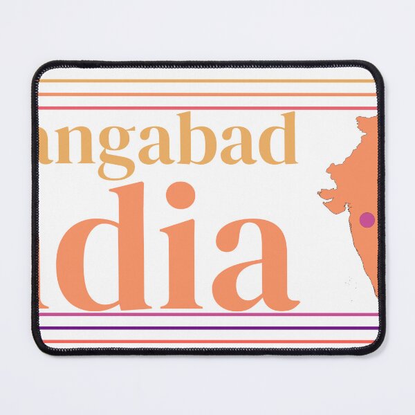 Item preview, Aurangabad India City Marked On Country Map designed and sold by TheIconSmith.