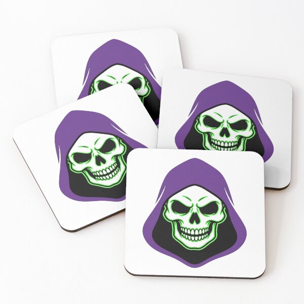 Item preview, Neon Green Skull Evil Overlord designed and sold by Bad-Decisions-Designs.
