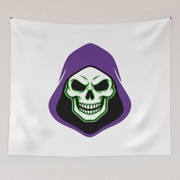 Item preview, Neon Green Skull Evil Overlord designed and sold by Bad-Decisions-Designs.