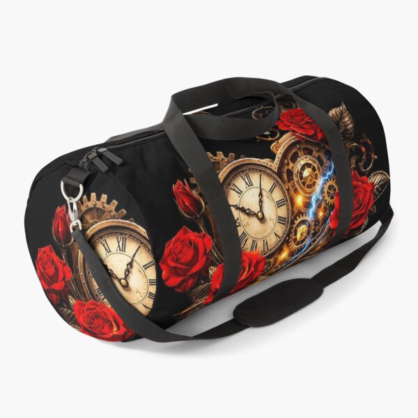 Item preview, Steampunk Heart of Time – Roses, Clock and Gears designed and sold by TroviTutto.