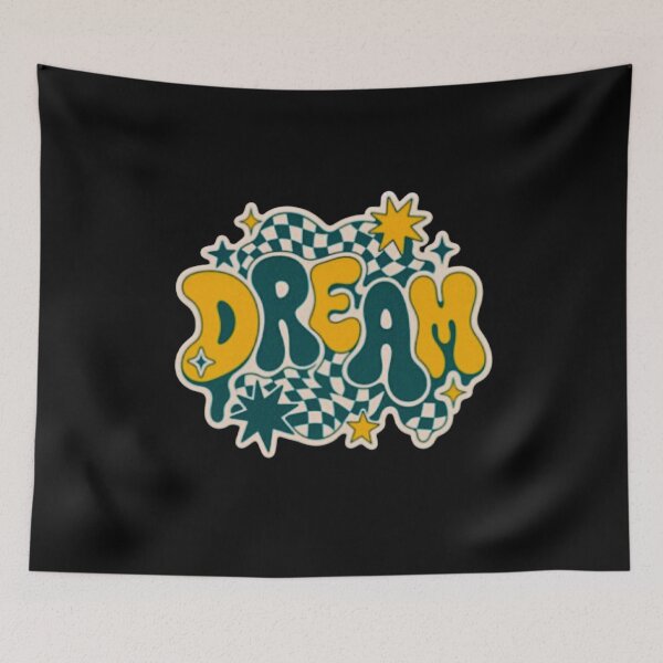 Item preview, Retro Dream Sticker Design designed and sold by FestivityFinds.