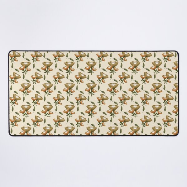 Item preview, Terracotta Wildflower Pattern with Olive Green Leaves designed and sold by Almanzart.