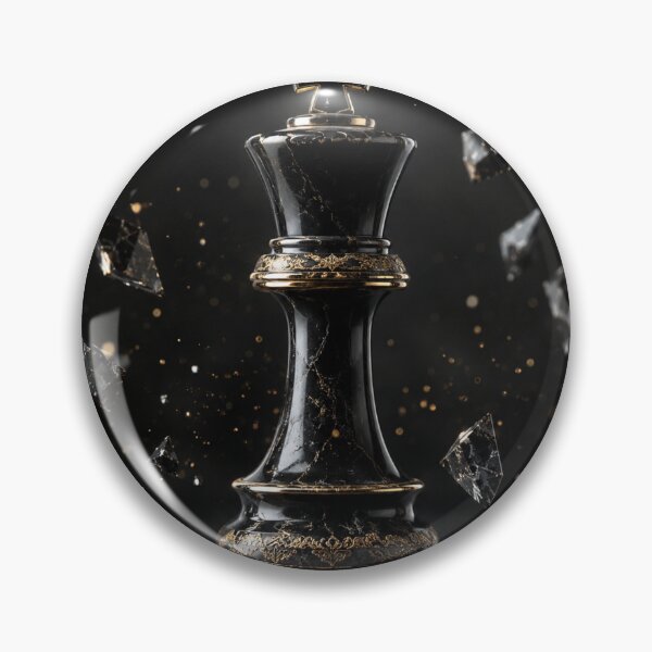 Item preview, Black King – Luxury Chess Strategy Art designed and sold by moditeck.