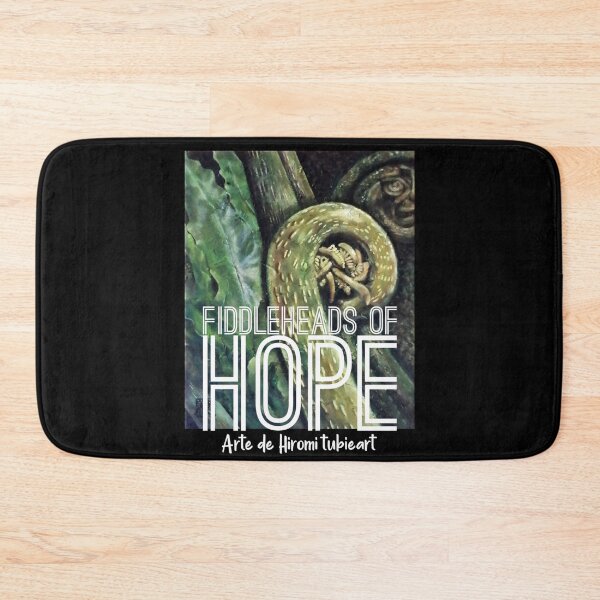 Item preview, Fiddleheads of hope - Oil painting art work designed and sold by tubieArtDesign.
