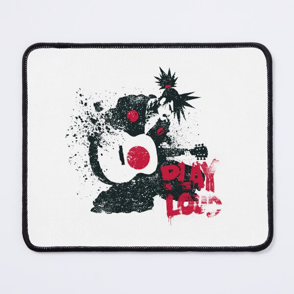Item preview, Alternative Rock Musician Stage Rampage Stencil Design designed and sold by EdvvinStudios.