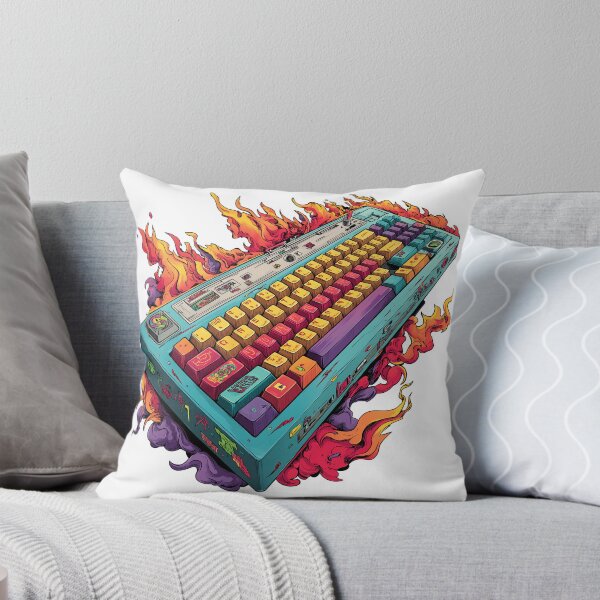 Item preview, Gaming keyboard illustration designed and sold by robyeyedropy.