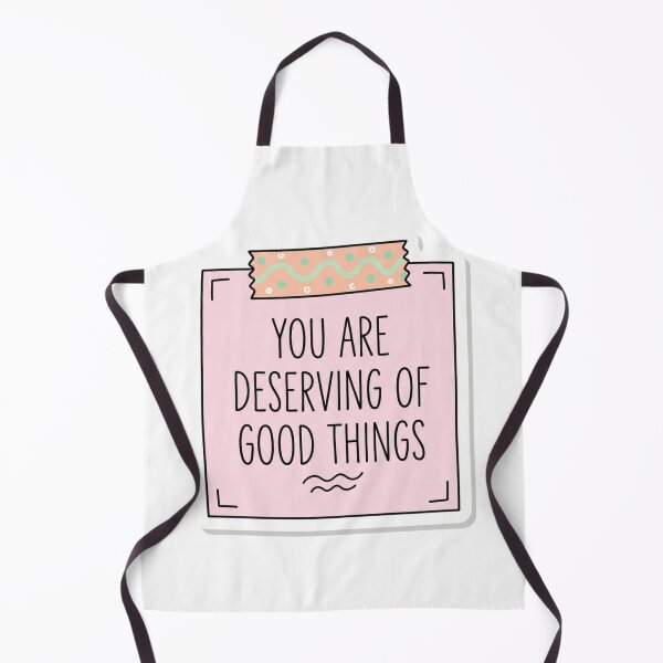Item preview, You Are Deserving of Good Things Sticky Note Mental Health Daily Affirmation designed and sold by raedattia.