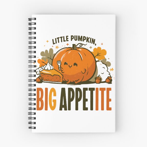 Item preview, Little Pumpkin Big Appetite – Cute Thanksgiving Pumpkin designed and sold by KAM-KAM-STORE.