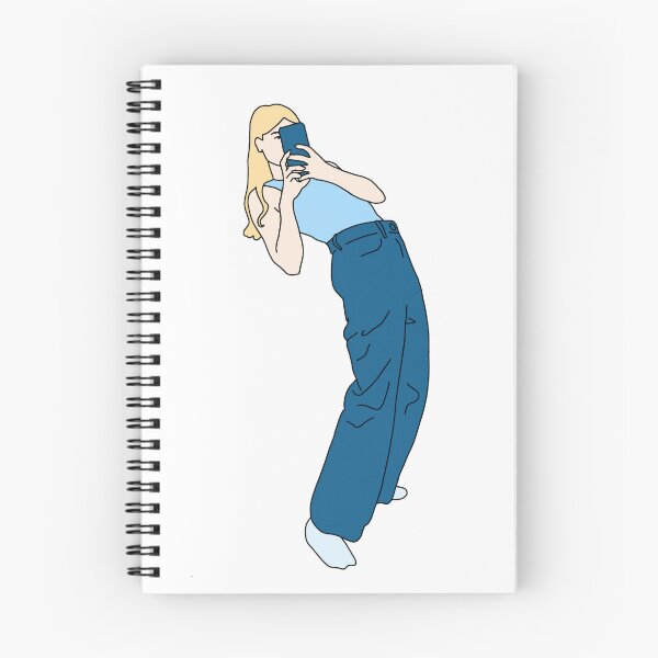 Item preview, Woman taking a selfie designed and sold by lorana-atelier.