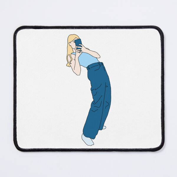 Item preview, Woman taking a selfie designed and sold by lorana-atelier.