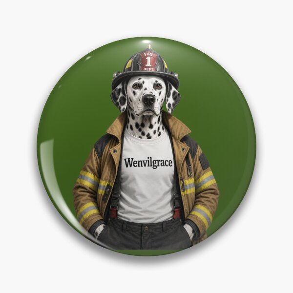 Item preview, Copy of Firefighter Dalmatian Gift designed and sold by Wenvilgrace.