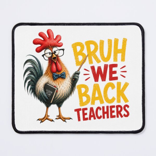 Item preview, First Day of School Shirt Back to School Teacher Shirts Bruh we back Funny Graphic Teacher Gift Tops designed and sold by Wild Pixel Studio.