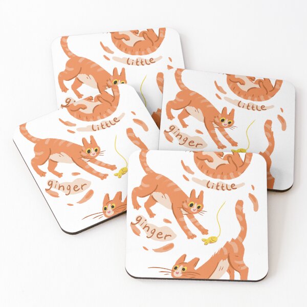 Item preview, Cute Cat Illustration, Adorable Ginger Kitten Art designed and sold by DanuskaArt.