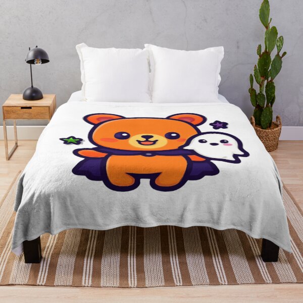 Item preview, Friendly Ghost Bear designed and sold by foryouandyours.