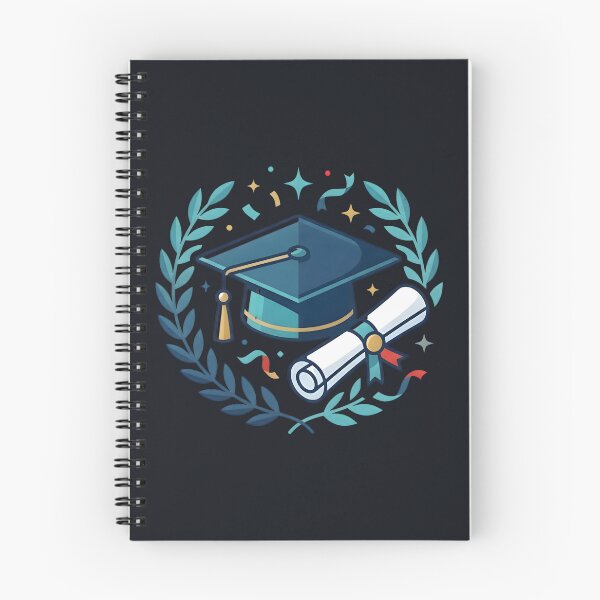 Item preview, Graduation Cap Diploma Laurel Wreath Elegant Celebration Crest designed and sold by MCV-Designs.