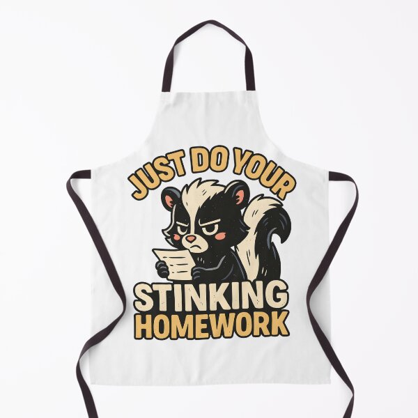 Item preview, Just Do Your Stinking Homework Funny Skunk Teacher designed and sold by Photo-Sphere101.