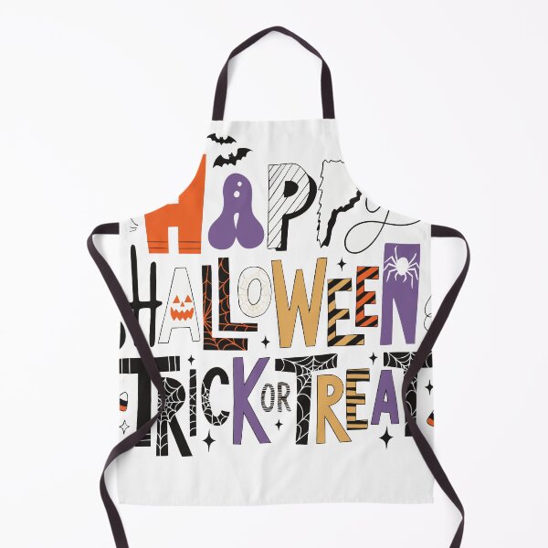 Item preview, Happy Halloween Trick or Treat – Spooky Collage Typography designed and sold by MOCH- ART.