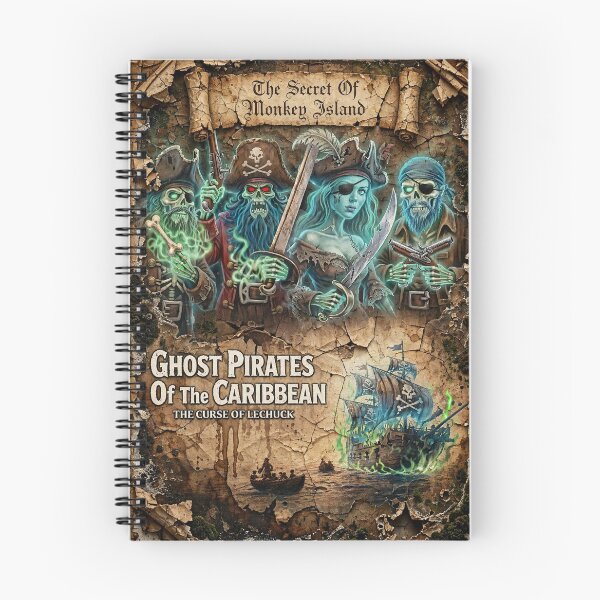 Item preview, Ghost pirates of the Caribbean  designed and sold by SewRetroSoft.