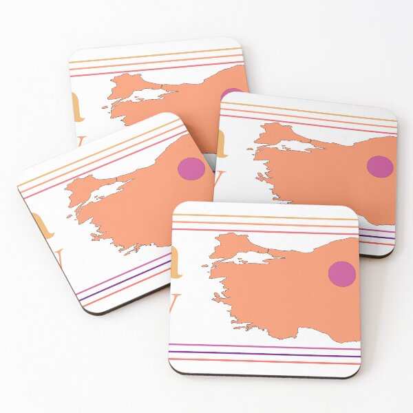 Item preview, Ankara Turkey City Marked On Country Map designed and sold by TheIconSmith.