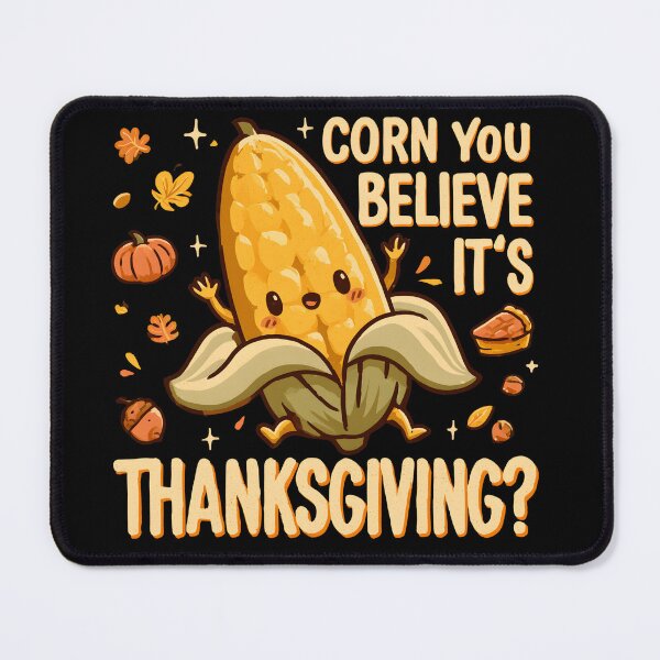 Item preview, Corn You Believe It’s Thanksgiving? – Cute Corn designed and sold by KAM-KAM-STORE.