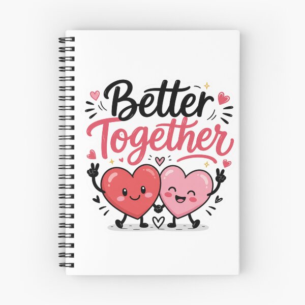 Item preview, Mejor juntos Lindos corazones de amor designed and sold by MR4me.