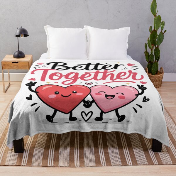 Item preview, Better Together Cute Love Hearts designed and sold by MR4me.