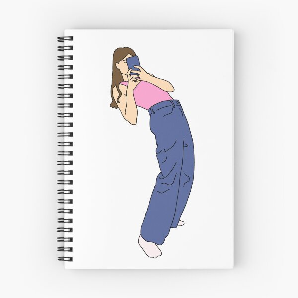 Item preview, Woman taking a selfie designed and sold by lorana-atelier.