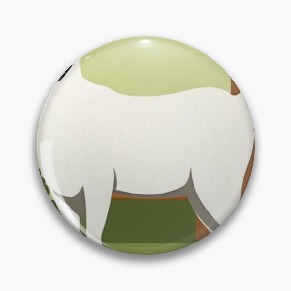 Item preview, Art - Stylized Animal, Graphic Representation of a White Goat designed and sold by World-Pets.