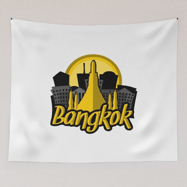 Item preview, Bangkok Skyline Sunrise designed and sold by Travelers of the World.