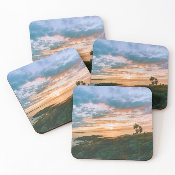 Item preview, Sunset in Roslagen - Oregrund- Sweden  designed and sold by Emilia Oxelheim.