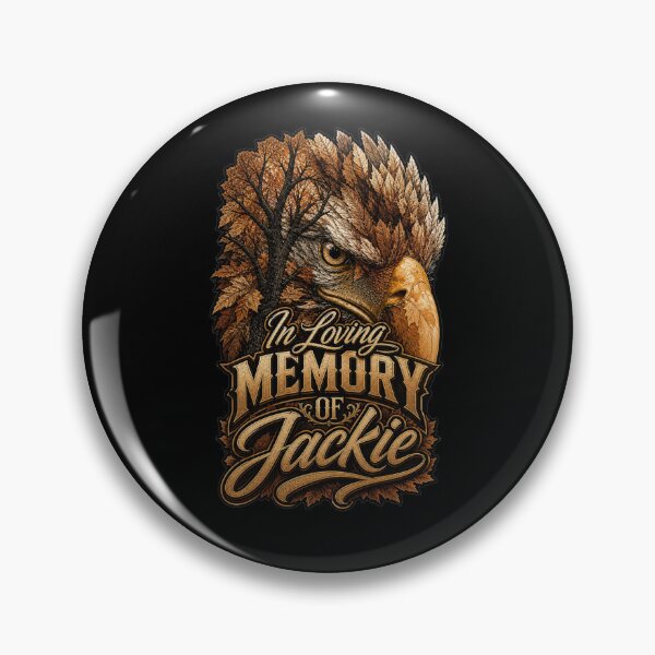 Item preview, In Loving Memory of Jackie the Eagle designed and sold by Wilcox PhotoArt.