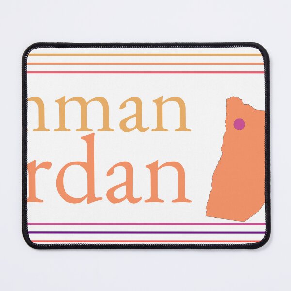 Item preview, Amman Jordan City Marked On Country Map designed and sold by TheIconSmith.