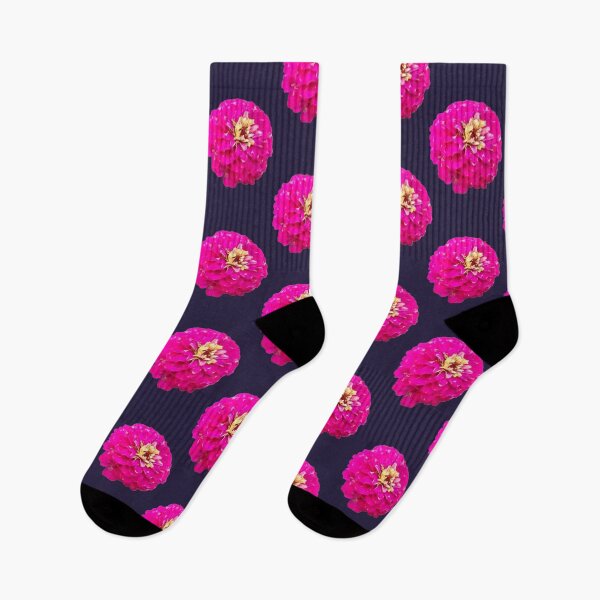 Item preview, Isolated Bright Pink Magenta Zinnia Macro Floral Graphic Cutout designed and sold by BalkanBloom.