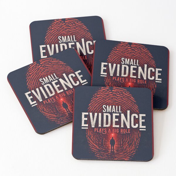Item preview, Small Evidence – Dark Crime Thriller Movie Poster, Mystery Detective Wall Art designed and sold by lavanya11.