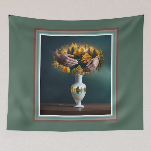 Item preview, Protecting Nature In The Vase designed and sold by Nira Dabush.