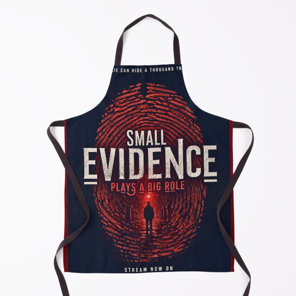 Item preview, Small Evidence – Dark Crime Thriller Movie Poster, Mystery Detective Wall Art designed and sold by lavanya11.