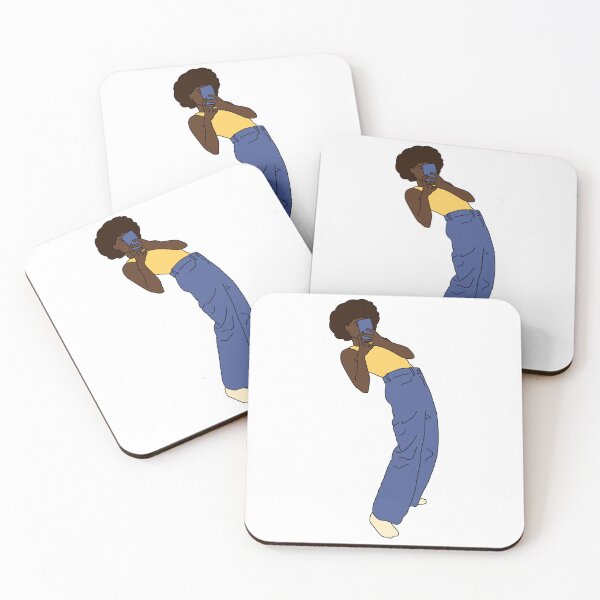 Item preview, Black woman taking a selfie designed and sold by lorana-atelier.