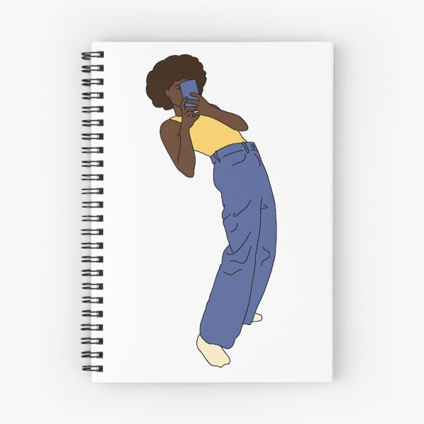 Item preview, Black woman taking a selfie designed and sold by lorana-atelier.