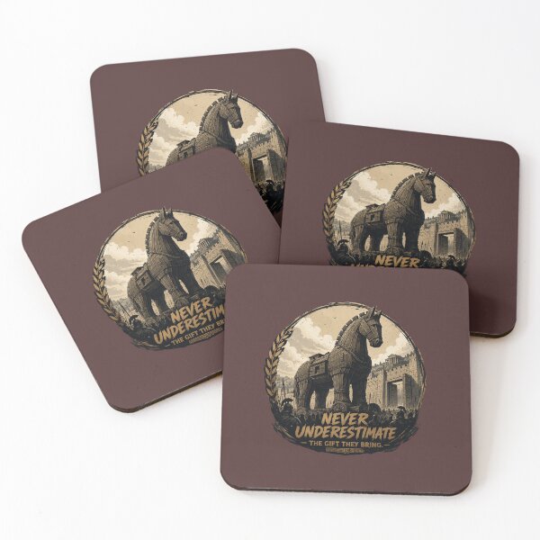 Item preview, Trojan Horse — Never Underestimate the Gift They Bring designed and sold by Mika N Lara.