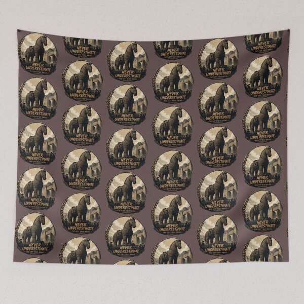 Item preview, Trojan Horse — Never Underestimate the Gift They Bring designed and sold by Mika N Lara.