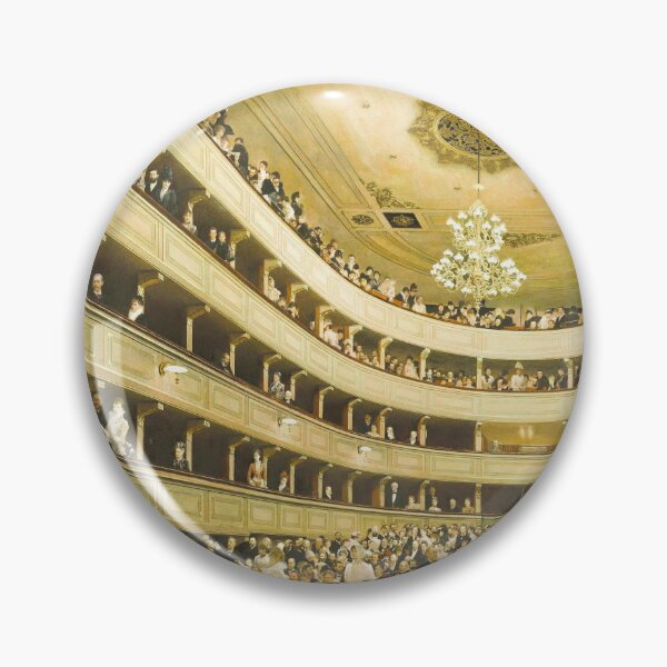 Item preview, Gustav Klimt Auditorium of the old Burgtheater interior cityscape (architectural interior) fine art classic painting designed and sold by Jéanpaul  Ferro.