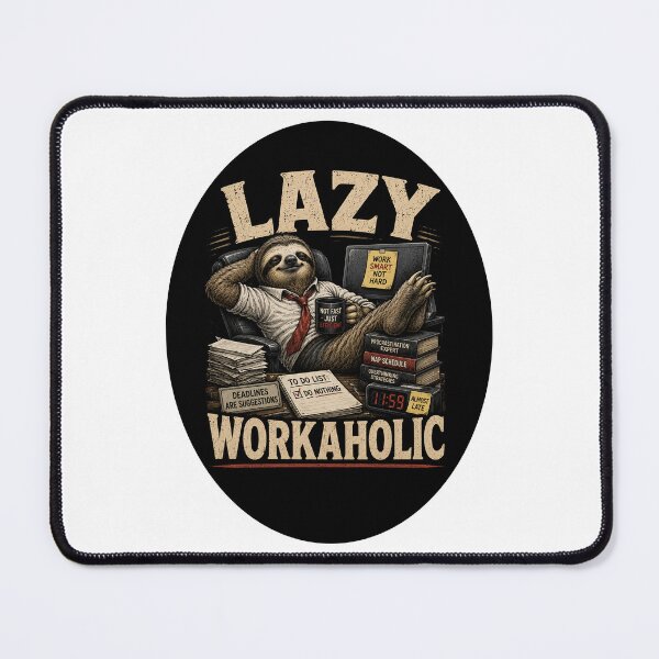 Item preview, Lazy workaholic designed and sold by Ylvinga.