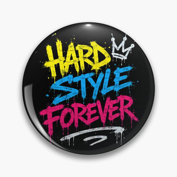 Item preview, Hardstyle Forever – Neon Graffiti Rave Music Design designed and sold by RH Design Lab.