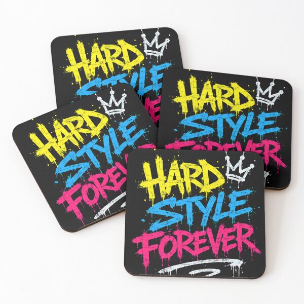 Item preview, Hardstyle Forever – Neon Graffiti Rave Music Design designed and sold by RH Design Lab.