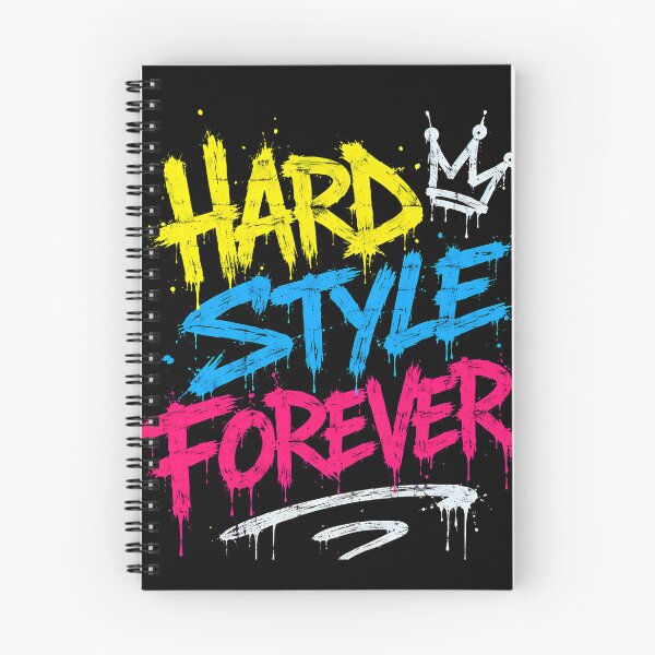Item preview, Hardstyle Forever – Neon Graffiti Rave Music Design designed and sold by RH Design Lab.
