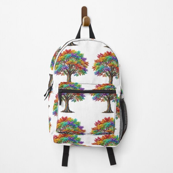 Item preview, Rainbow Tree of Life – Vibrant Colorful Fantasy Nature designed and sold by Awarrie.