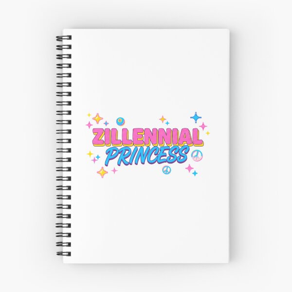 Item preview, zillennial princess retro vintage pink blue yellow designed and sold by sadieillust.