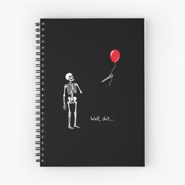 Item preview, Skeleton Lost Balloon Well Shit designed and sold by ciaro-media.