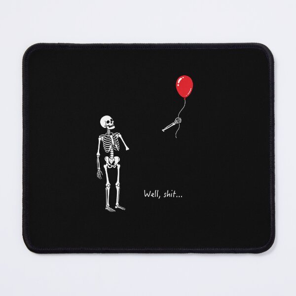 Item preview, Skeleton Lost Balloon Well Shit designed and sold by ciaro-media.